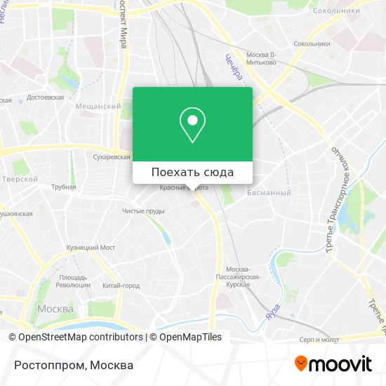 Карта Ростоппром