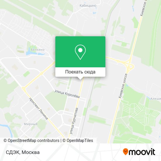 Карта СДЭК
