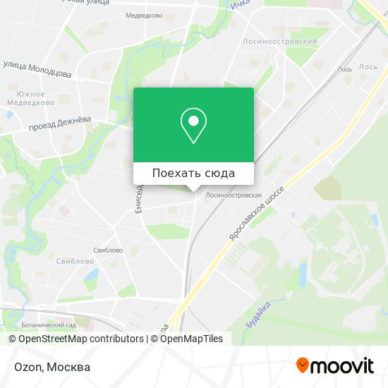 Карта Ozon