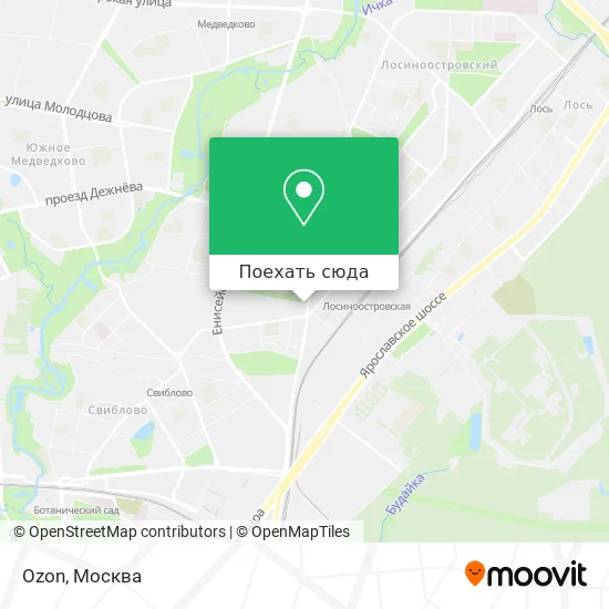 Карта Ozon