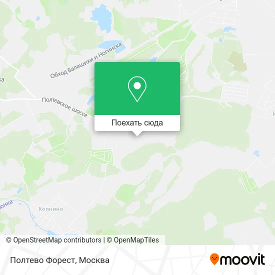 Карта Полтево Форест