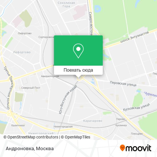 Карта Андроновка