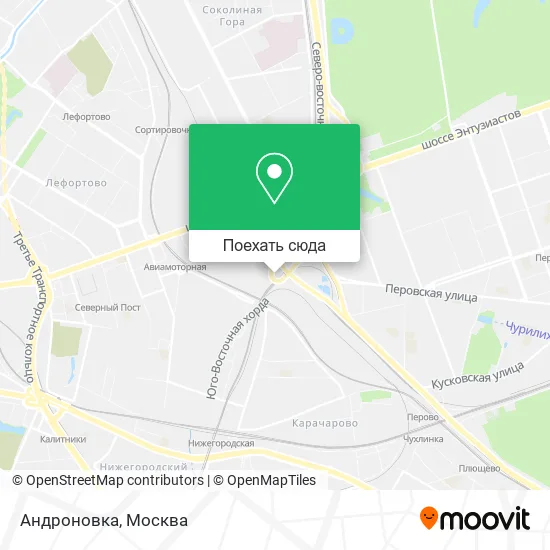 Карта Андроновка