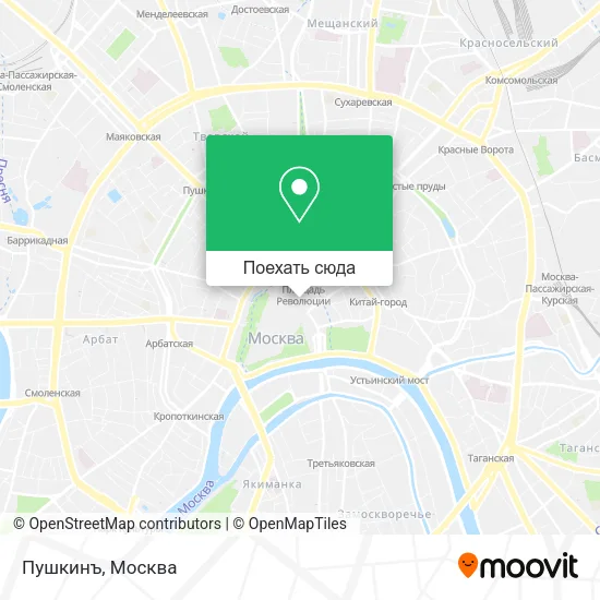 Карта Пушкинъ