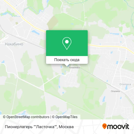 Карта Пионерлагерь ""Ласточка""