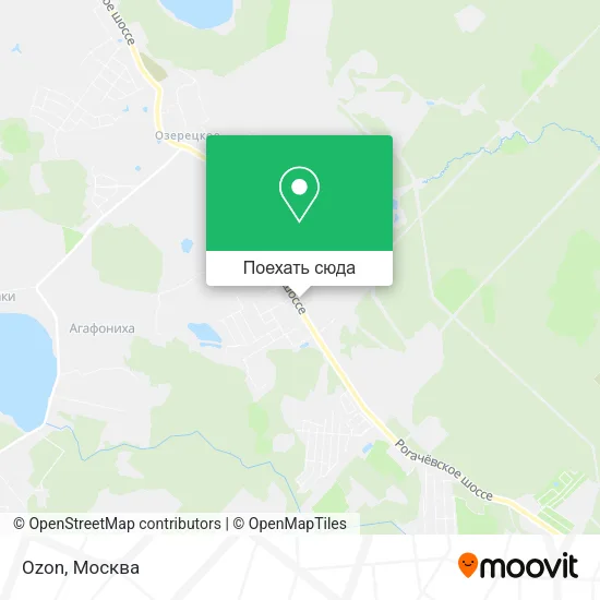 Карта Ozon