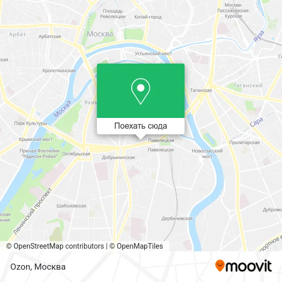 Карта Ozon