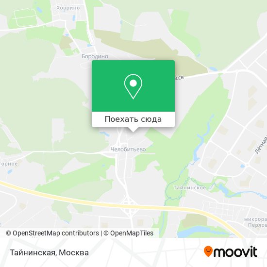 Карта Тайнинская