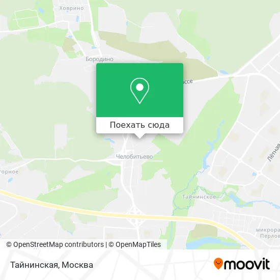 Карта Тайнинская