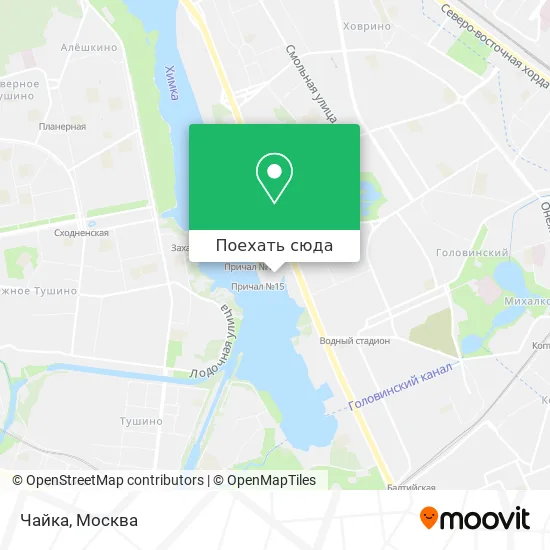 Карта Чайка