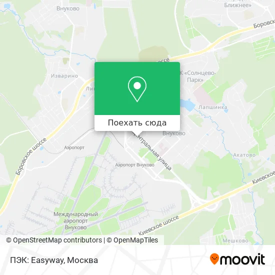 Карта ПЭК: Easyway