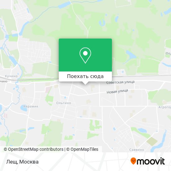 Карта Лещ