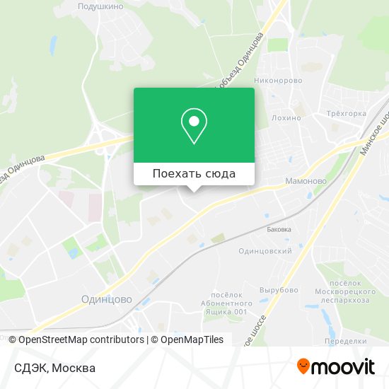 Карта СДЭК