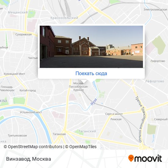 Карта Винзавод