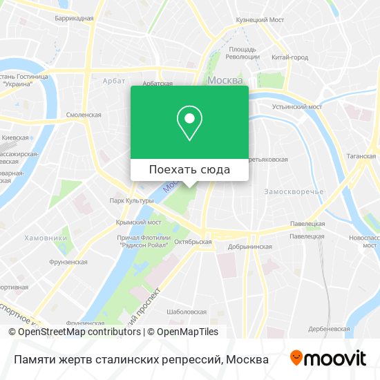 Карта Памяти жертв сталинских репрессий