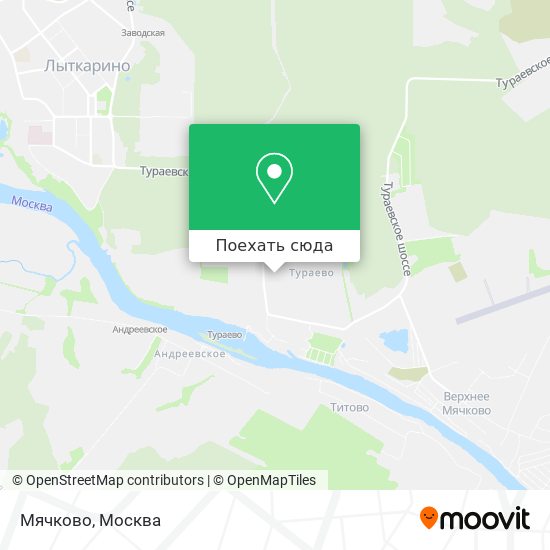 Карта Мячково