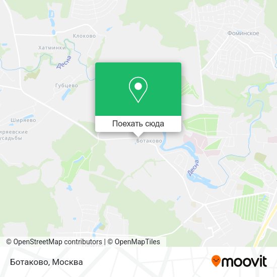 Карта Ботаково
