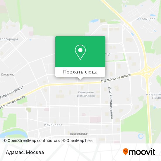 Карта Адамас