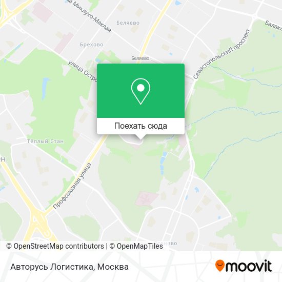 Карта Авторусь Логистика
