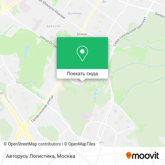 Карта Авторусь Логистика