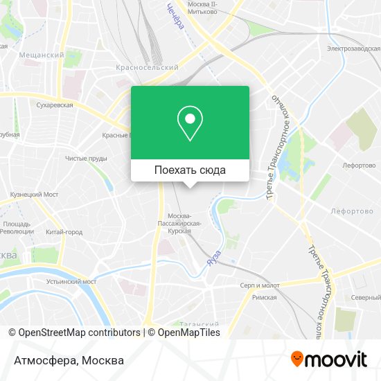 Карта Атмосфера