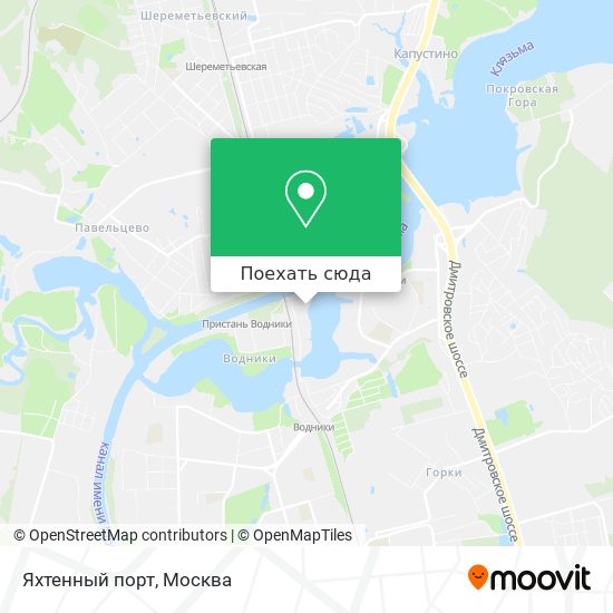 Карта Яхтенный порт