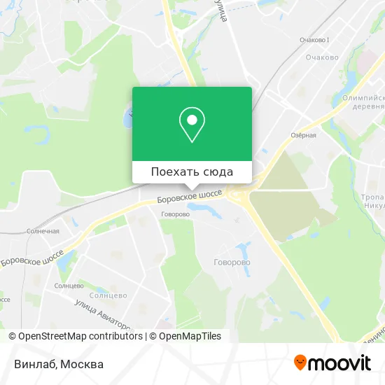 Карта Винлаб