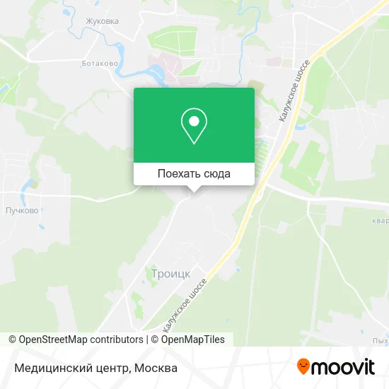 Карта Медицинский центр