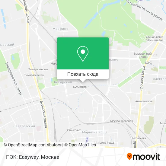 Карта ПЭК: Easyway