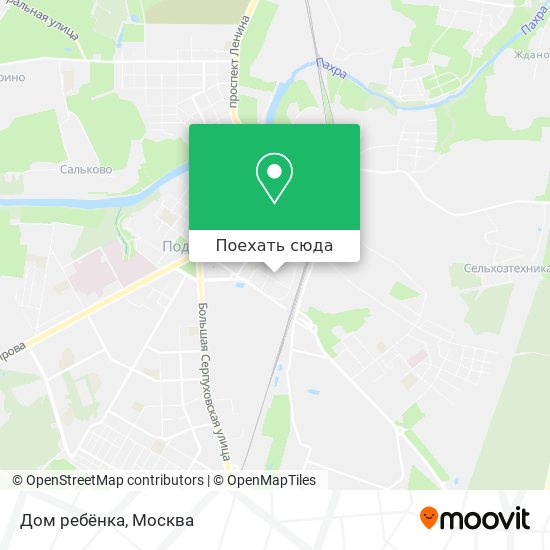 Карта Дом ребёнка