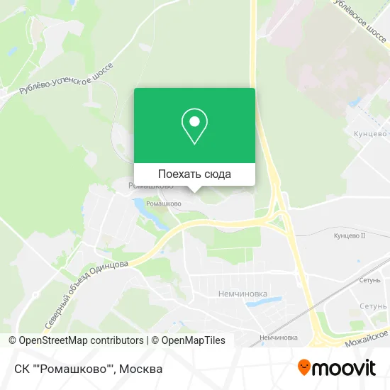 Карта СК ""Ромашково""