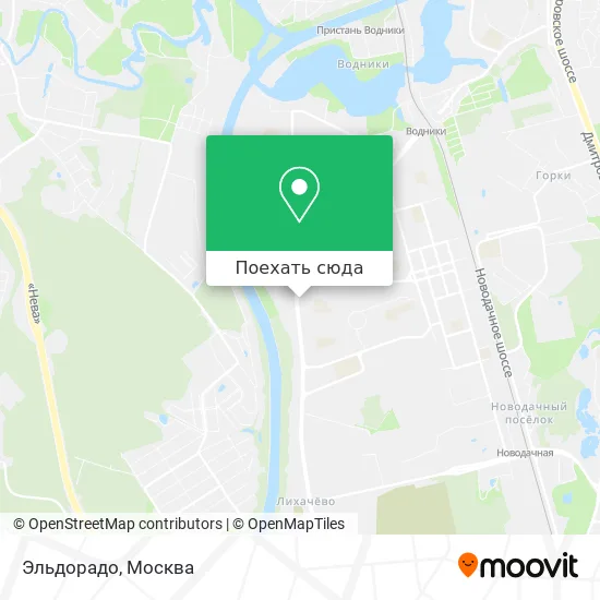 Карта Эльдорадо