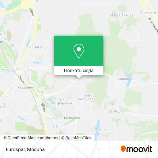 Карта Eurospar