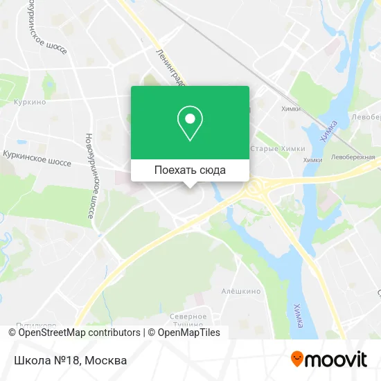 Карта Школа №18