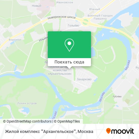 Карта Жилой комплекс ""Архангельское""