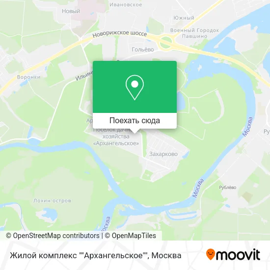 Карта Жилой комплекс ""Архангельское""