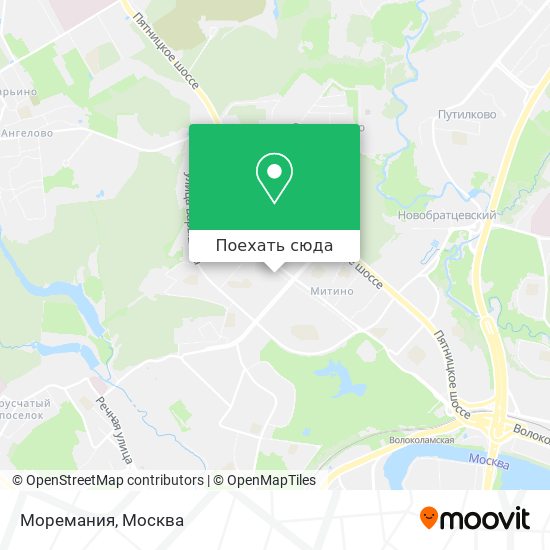 Карта Моремания