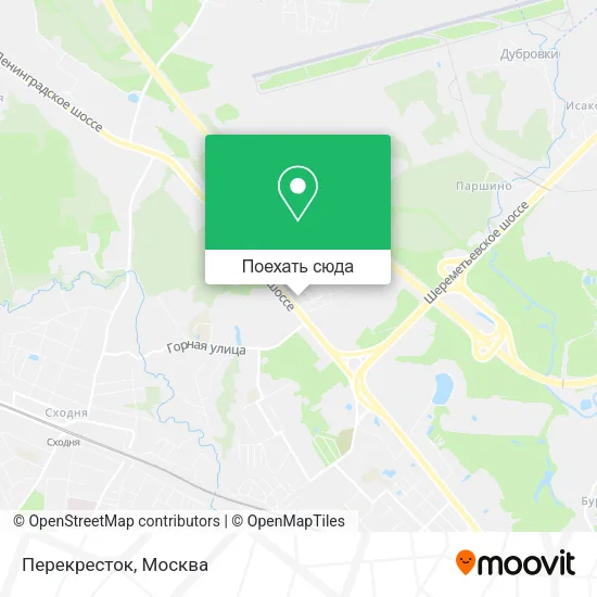 Карта Перекресток