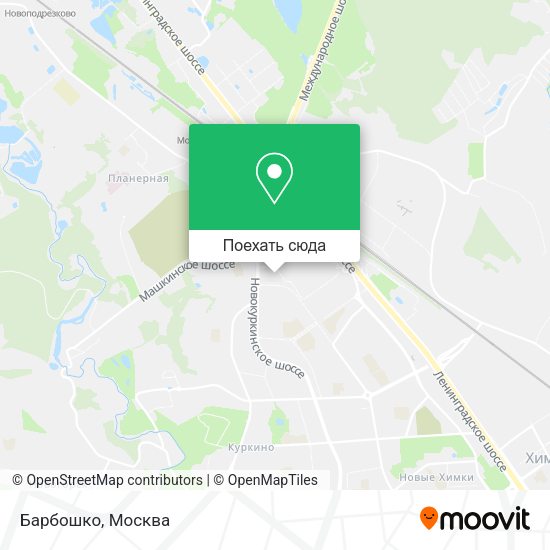 Карта Барбошко