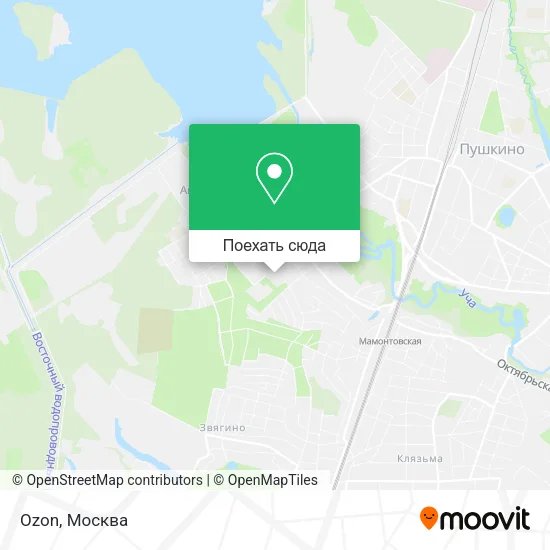 Карта Ozon