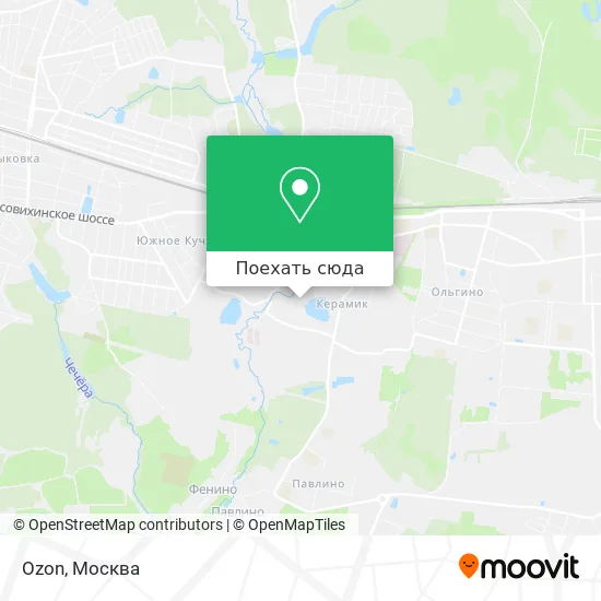Карта Ozon