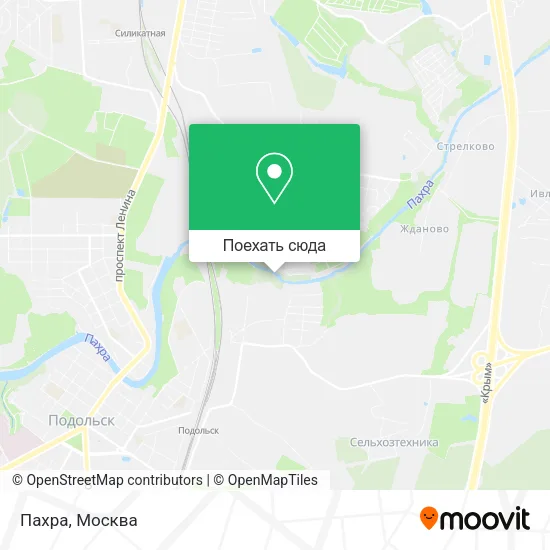 Карта Пахра