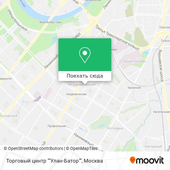 Карта Торговый центр ""Улан-Батор""