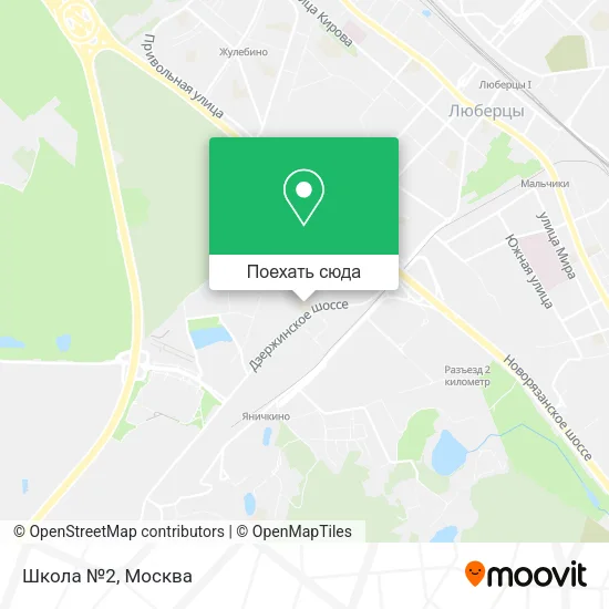 Карта Школа №2