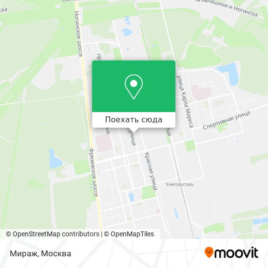 Карта Мираж