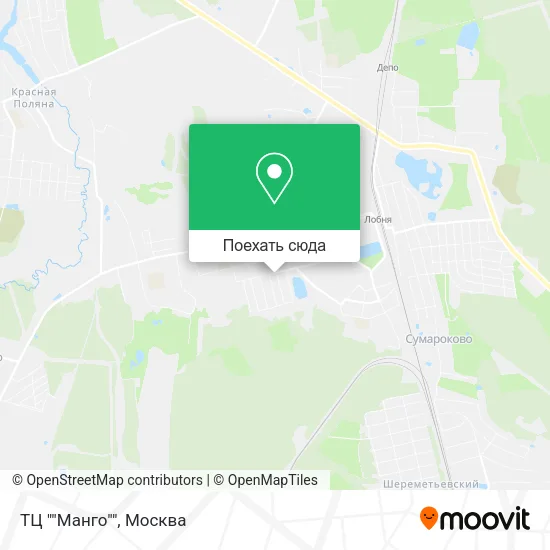Карта ТЦ ""Манго""