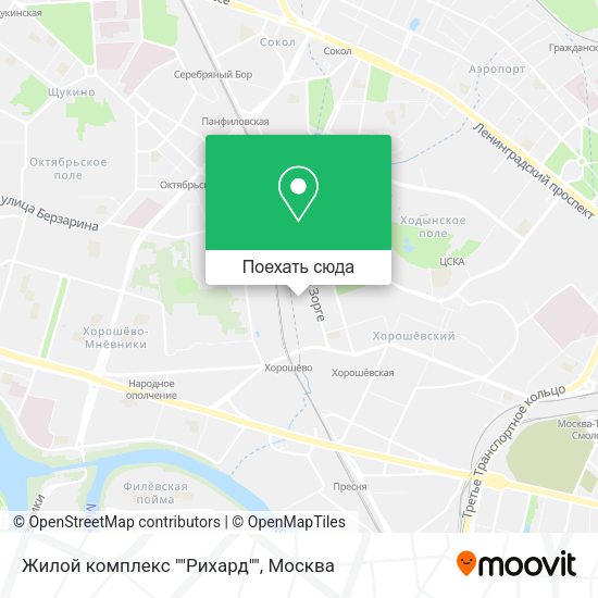 Карта Жилой комплекс ""Рихард""