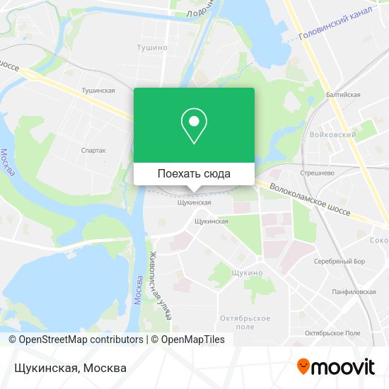 Карта Щукинская