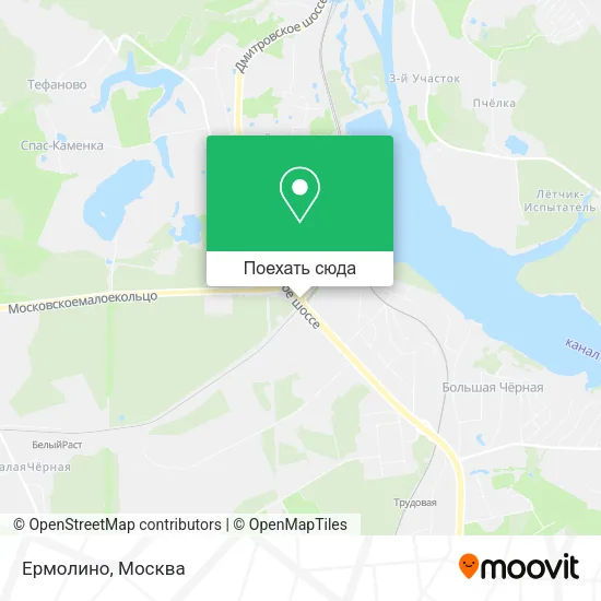 Карта Ермолино