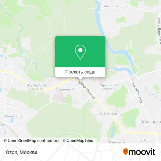 Карта Ozon